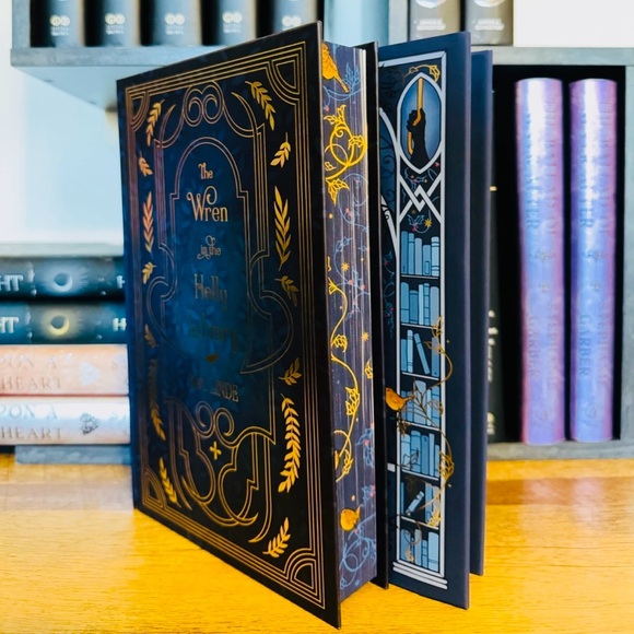 Fairyloot Exclusive Signed Edition The Wren In The Holly Library by K. A. Linde